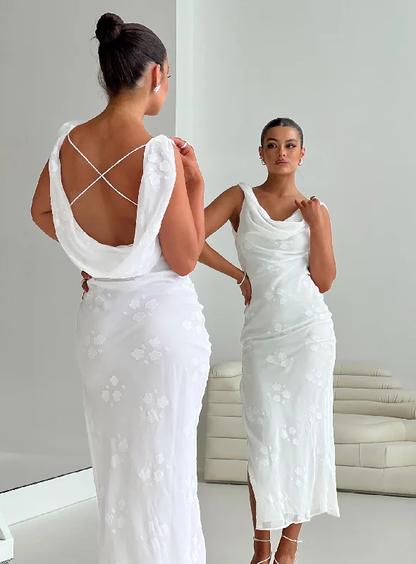  Unbeatable PricesContessa Maxi Dress White