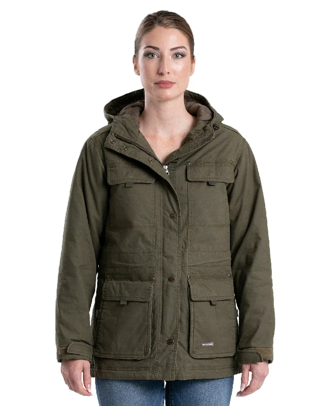  Stylish Women's ClothingWomen's Softstone Washed Duck Utility Coat