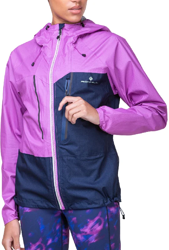  Women's Evening ClothesRonhill Tech Fortify Waterproof Womens Running Jacket - Blue