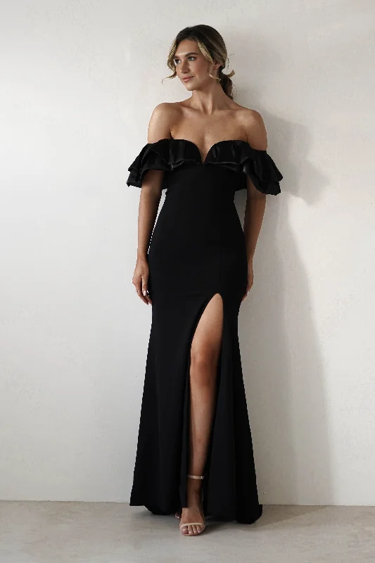  Clearance Sale, All CheapOlympia Off The Shoulder Gown | Black