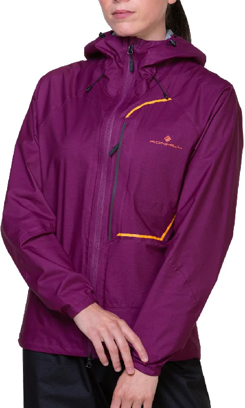  Tailored Clothing For WomenRonhill Tech Fortify Waterproof Womens Running Jacket - Purple