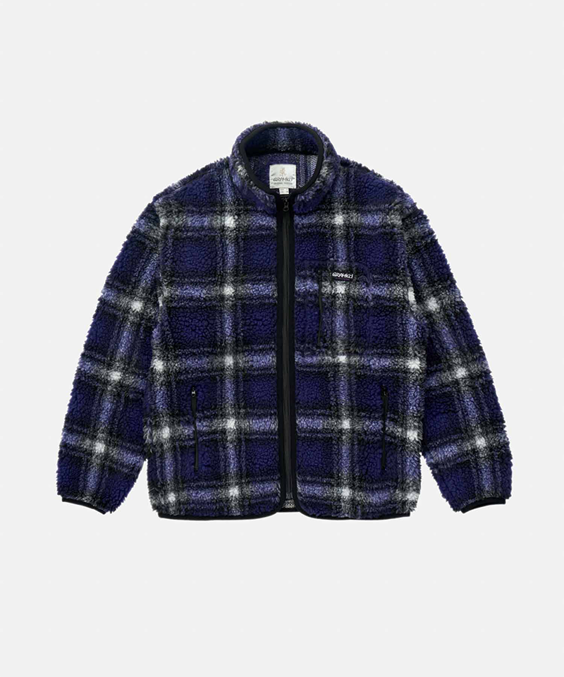  Affordable Women's GarmentsShadow Plaid Sherpa Jacket