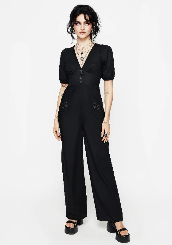  Affordable Women's ClothingBriar Embroidered Linen-Blend Jumpsuit