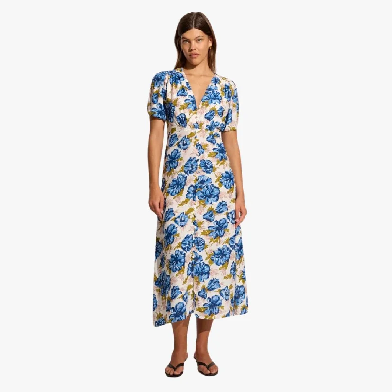  Women's Formal Event OutfitBellavista Midi Dress (Isadora Floral Navy)