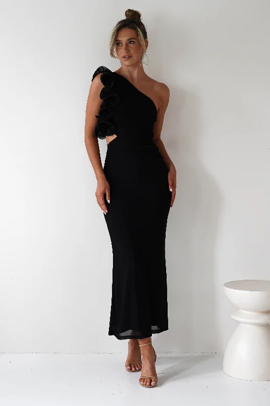  Affordable Trendy Clothes For WomenSydney Bodycon Maxi Dress | Black