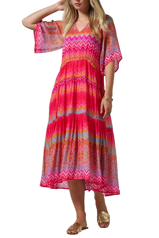  Women's Holiday OutfitROSITA MIDI DRESS - LS2833