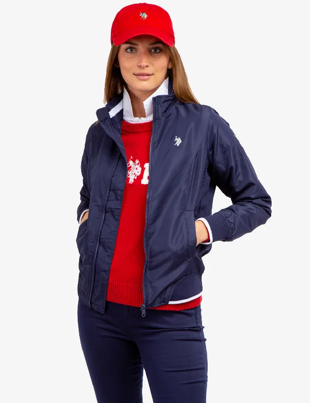  Women's Chic Outerwear AttireYACHT JACKET