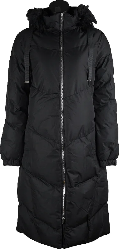  Women's Seasonal ApparelWeekend Vibes Andora Womens Long Jacket - Black