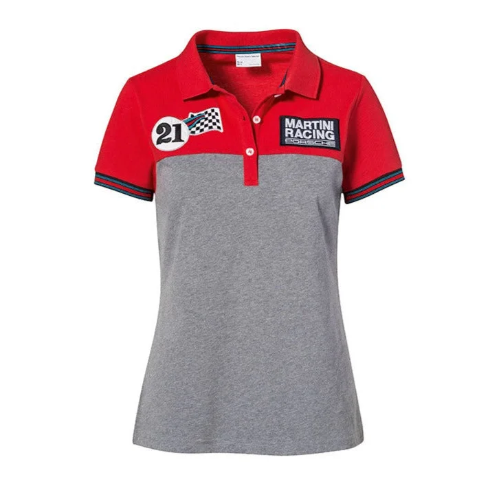  Timeless Women's GarmentsPorsche Women's Polo Shirt #21- Martini Racing