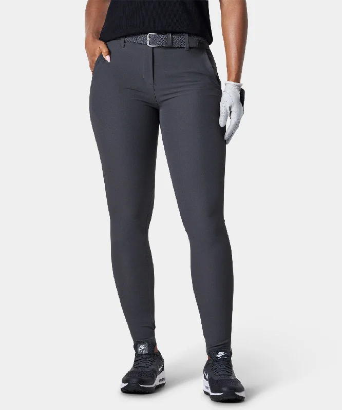  Stay Ahead In StyleDark Grey Four-Way Stretch Jogger