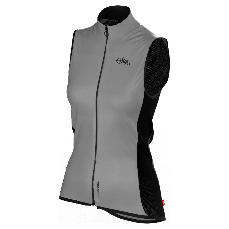  Women's Loungewear ClothesNorrsken Silver Women's Reflective Cycling Gilet