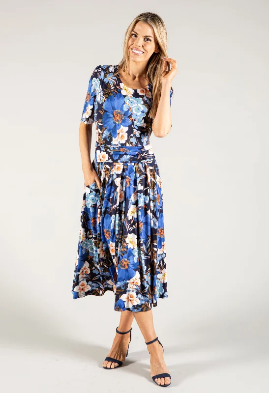  Chic Trends UnveiledFloral Bloom Midi Dress