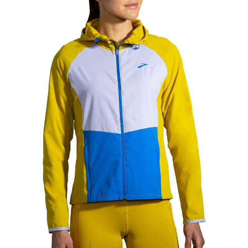  Affordable Women's ClothingBrooks Canopy Womens Running Jacket - Yellow