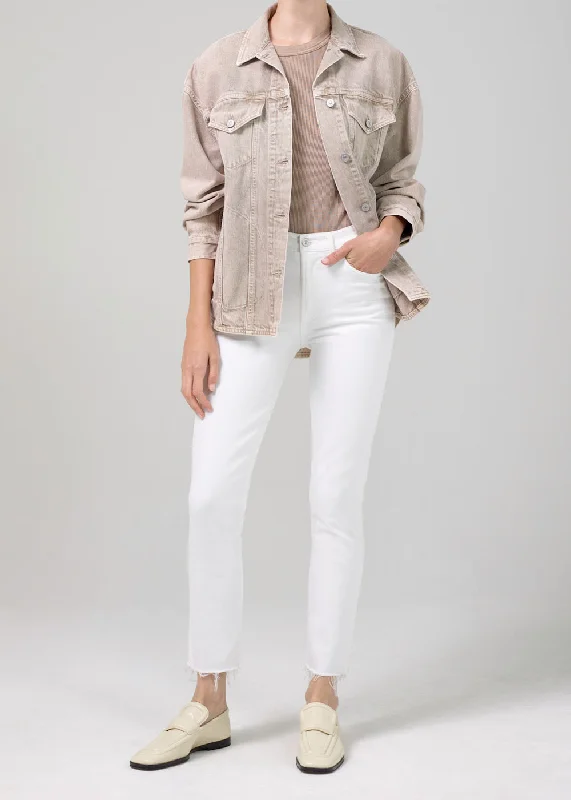  Discover NowElla Mid Rise Slim Crop - Moonglow