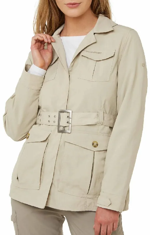  Women's Contemporary ApparelCraghoppers NosiLife Lucca Womens Jacket - Cream