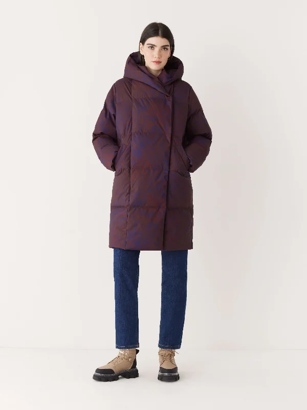  Quick Grab DealsThe Hygge Puffer Coat in Burgundy