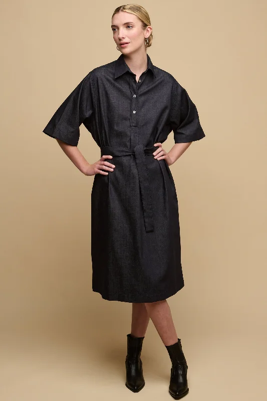  Explore What'S NewWomen's Straight Denim Dress - Indigo