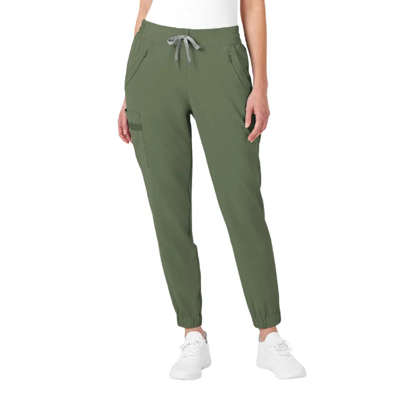  Women's Evening OutfitWonderWink Women's Jogger Scrub Pant - Olive