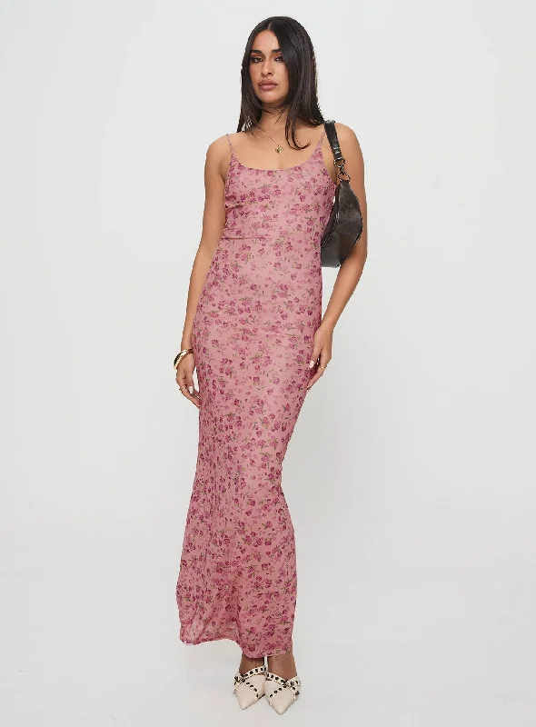  Women's Classic OutfitKastin Maxi Dress Pink Floral