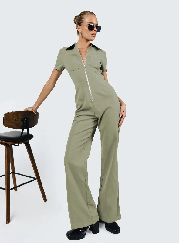  Must HavesLoretta Jumpsuit Khaki