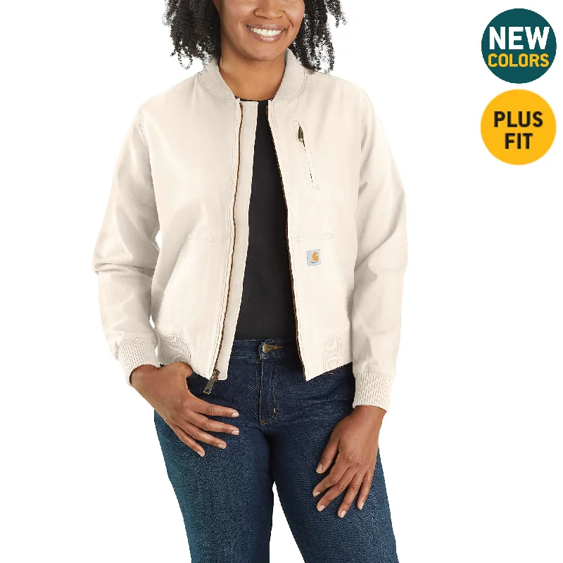  Feminine Luxe Style SaleRugged Flex® Relaxed Fit Canvas Jacket