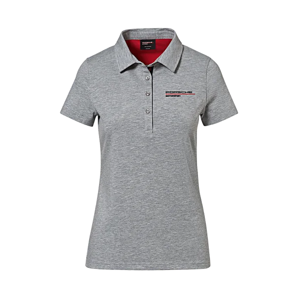  Women's Active Garments For WorkoutsPorsche Ladies Polo Shirt (Gray)- Motorsport Collection