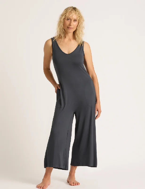  Women's Casual Wear OutfitLong Jumpsuit - Storm