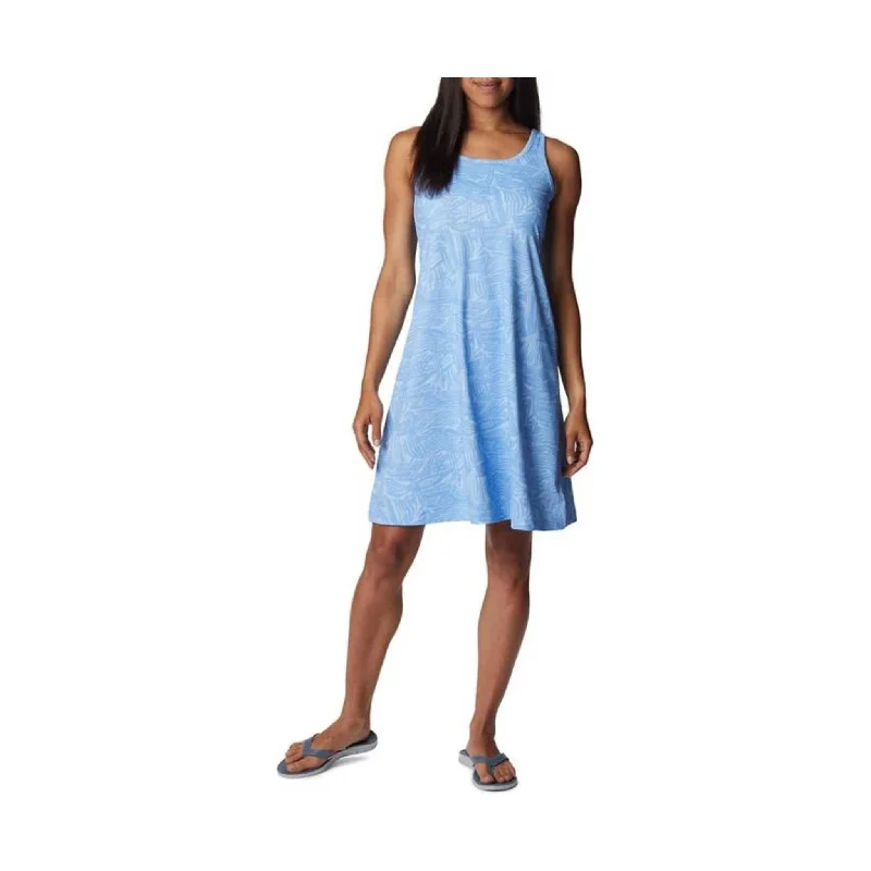  Women's Plus-Size GarmentsColumbia Women's PFG Freezer III Dress - Agate Blue Sailstream - ONLINE STORE CREDIT/EXCHANGE ONLY