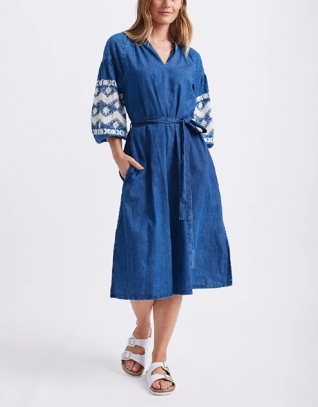  Limited EditionAmara Denim Dress - Dark Denim