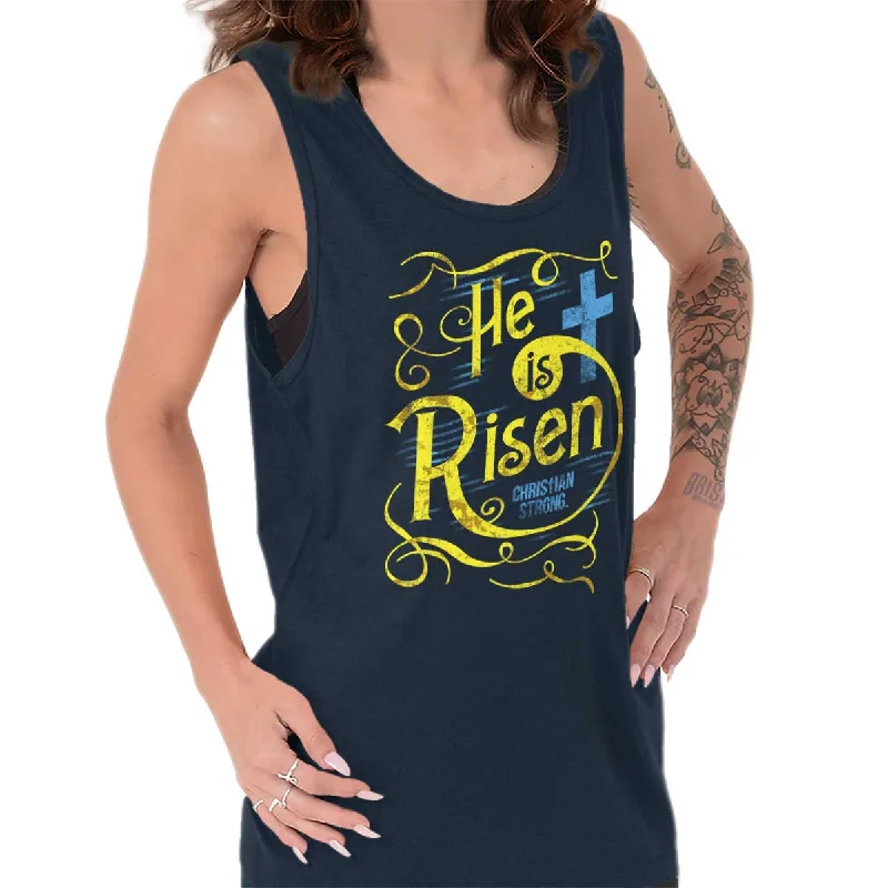  Women's Occasion Wear ApparelHe Is Risen Tank Top