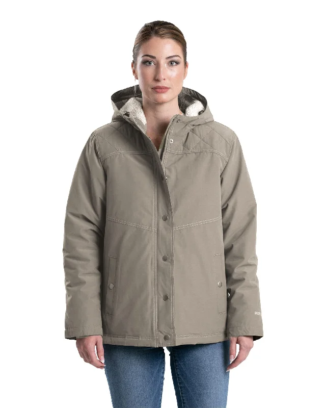  Luxury Women's ClothesWomen's Softstone Micro-Duck Hooded Coat