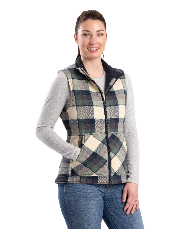  Women's Outerwear ClothingWomen's Insulated Flannel Vest