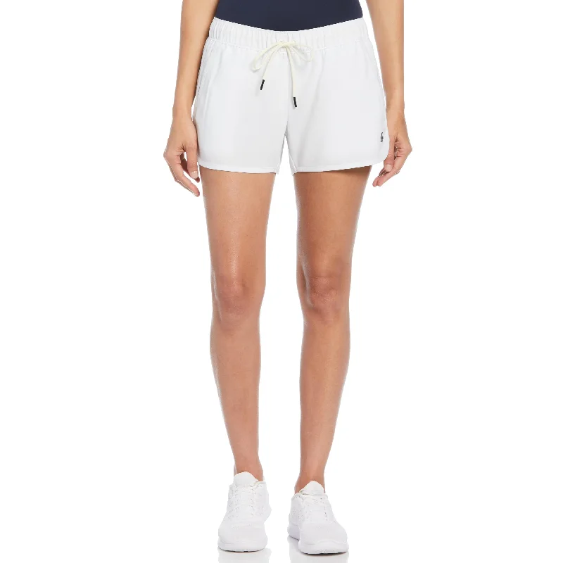  Women's Athleisure ApparelWomen's Essential Solid Tennis Short