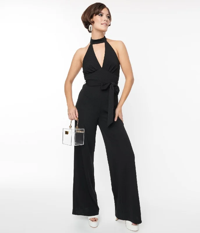  New ArrivalsSmak Parlour Black Glamour Goddess Jumpsuit