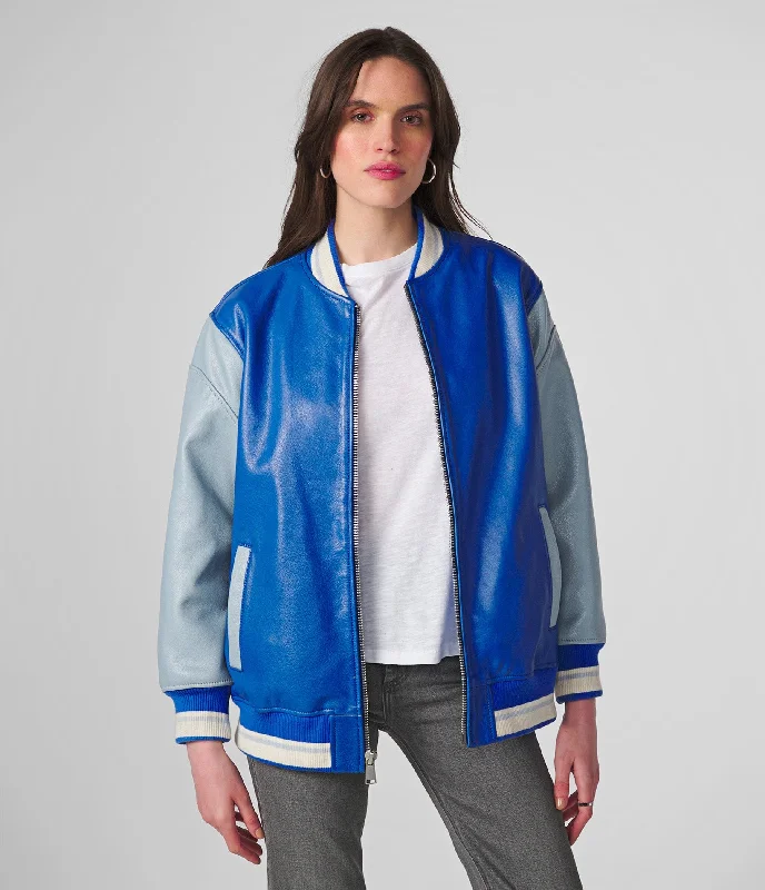  Women's Work Outfit For The OfficeRaven Oversized Varsity Jacket