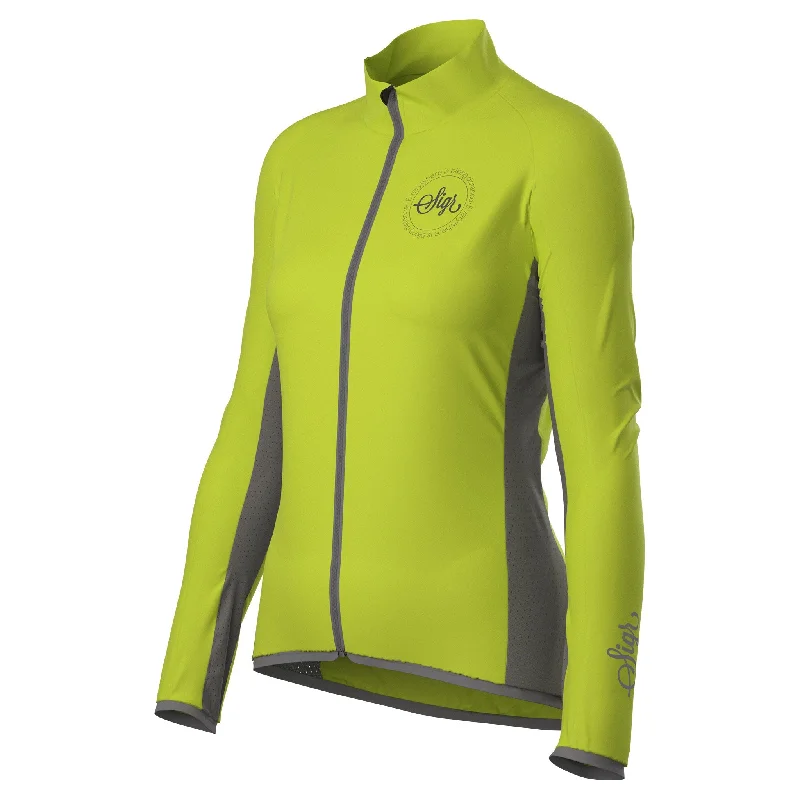  Women's Occasion Wear ClothingUppsala Yellow Women's Hi Viz Cycling Wind Jacket