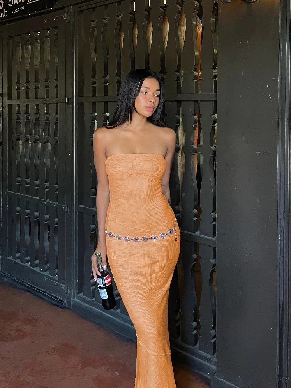  Flash SalesOscar Midi Dress Orange