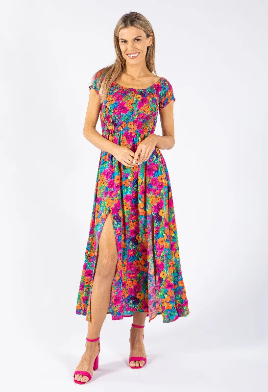  Women's Clothing For Everyday WearSmocking Floral Bloom Dress