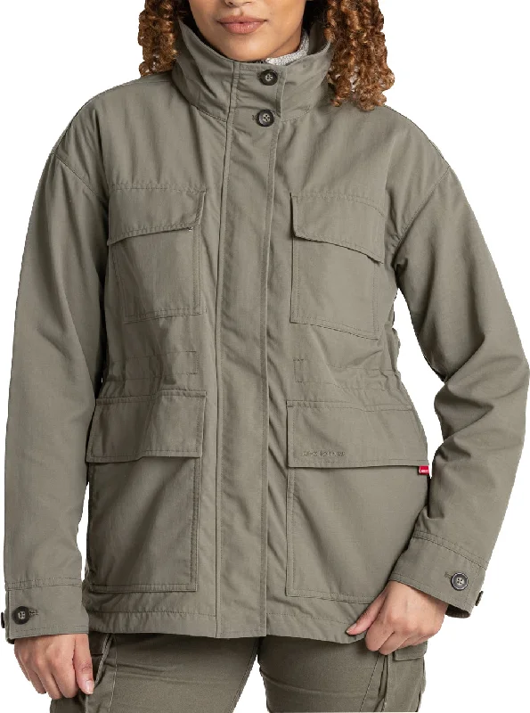  Women's Active ClothingCraghoppers NosiLife Adventure Womens Jacket - Green