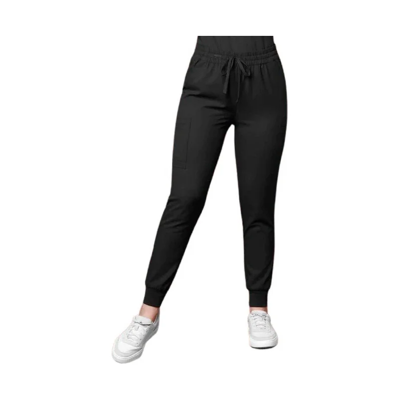  Sustainable Women's ApparelWonderWink Women's Jogger Scrub Pant - Black - ONLINE STORE CREDIT/EXCHANGE ONLY