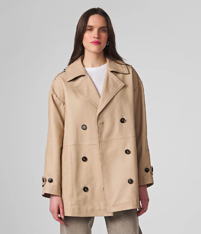  Bid Farewell To The Old SeasonDixie Short Trench Coat