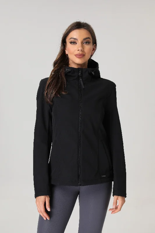  Women's Formal Event AttireWomen's Hooded Softshell Jacket