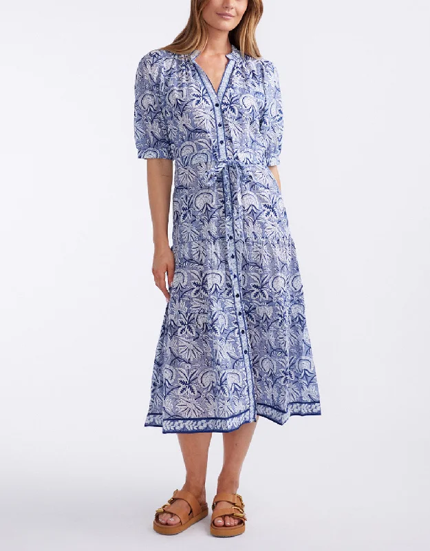  Limited TimeAusten Midi Dress - Malta Navy