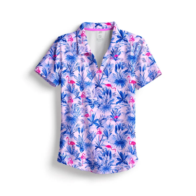  Women's Comfortable ApparelThe Flamingo Womens Polo