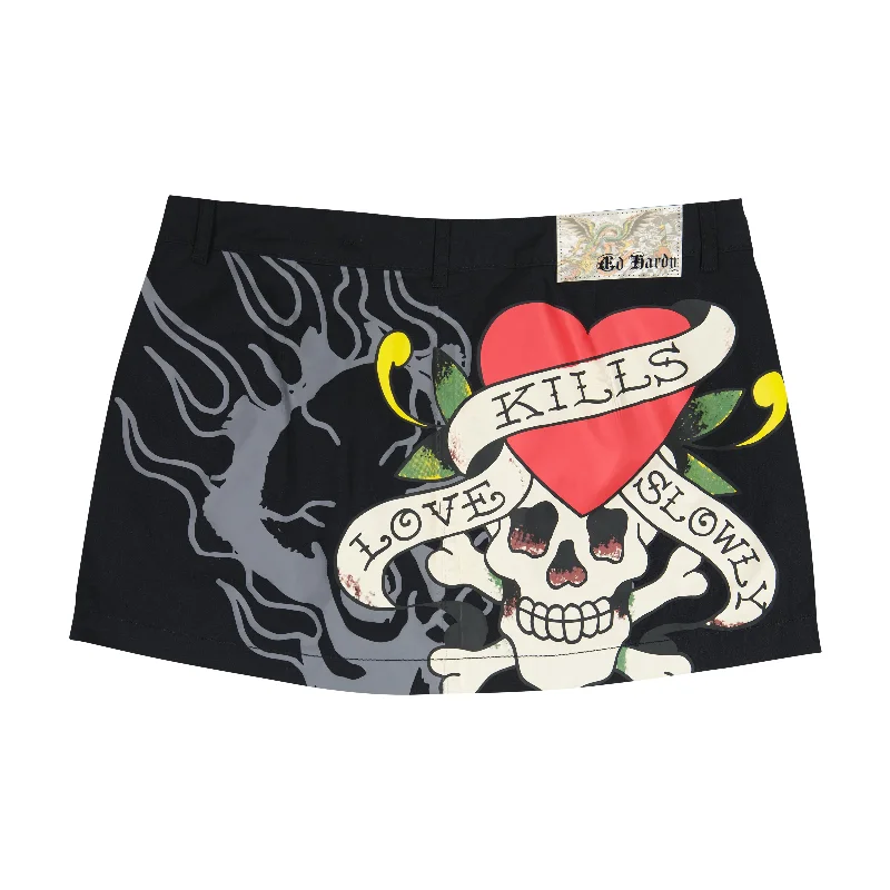  Women's Contemporary ClothingLKS Skull Poplin Mini Skirt