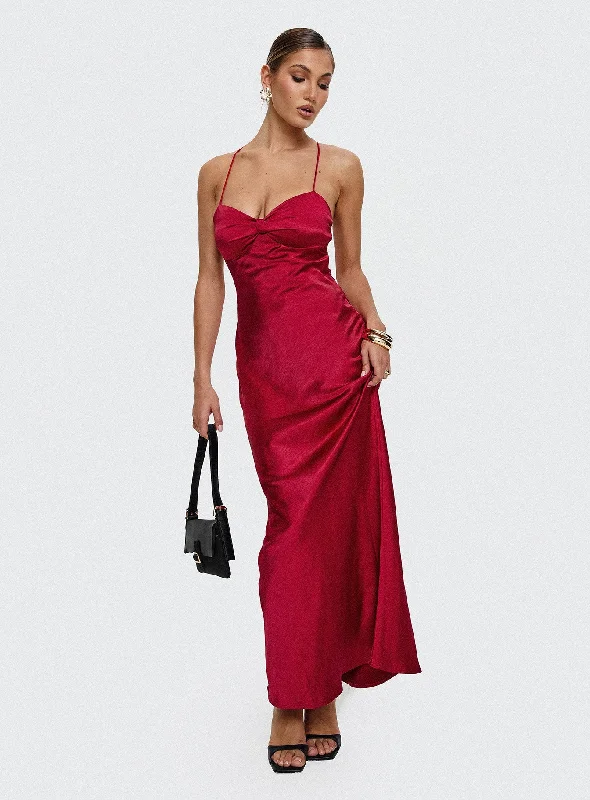  Big DiscountsKristelle Maxi Dress Red