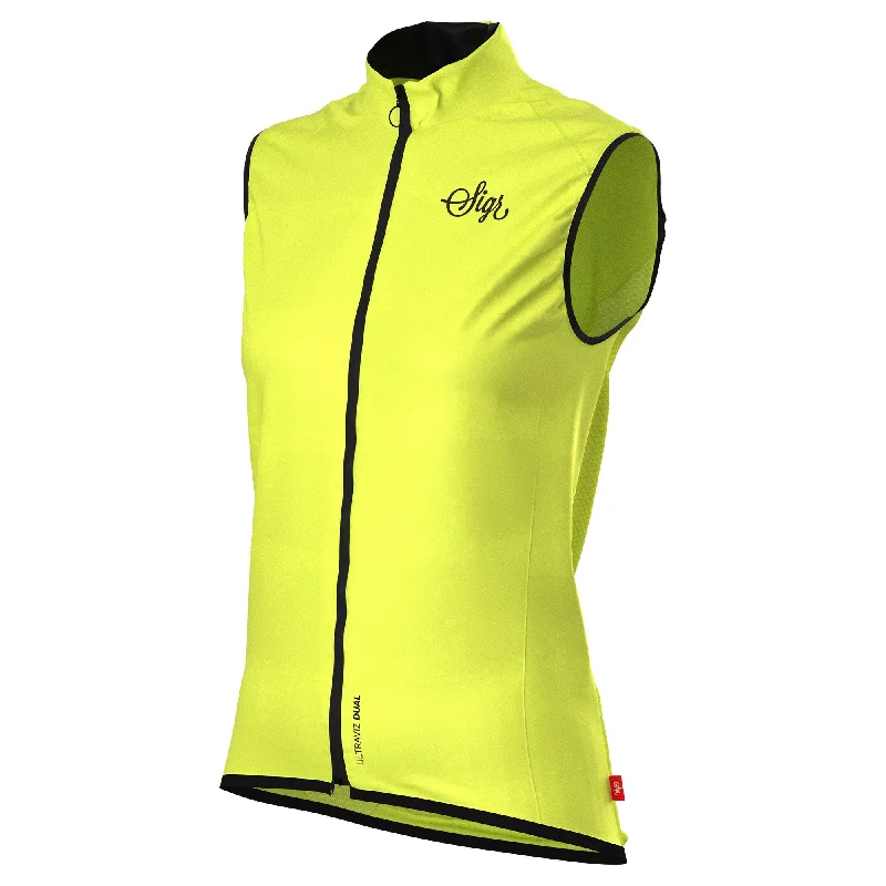  Women's Clothing For Outdoor ActivitiesSiljan Ultraviz Dual Gilet Women's Reflective Hi-viz Gilet