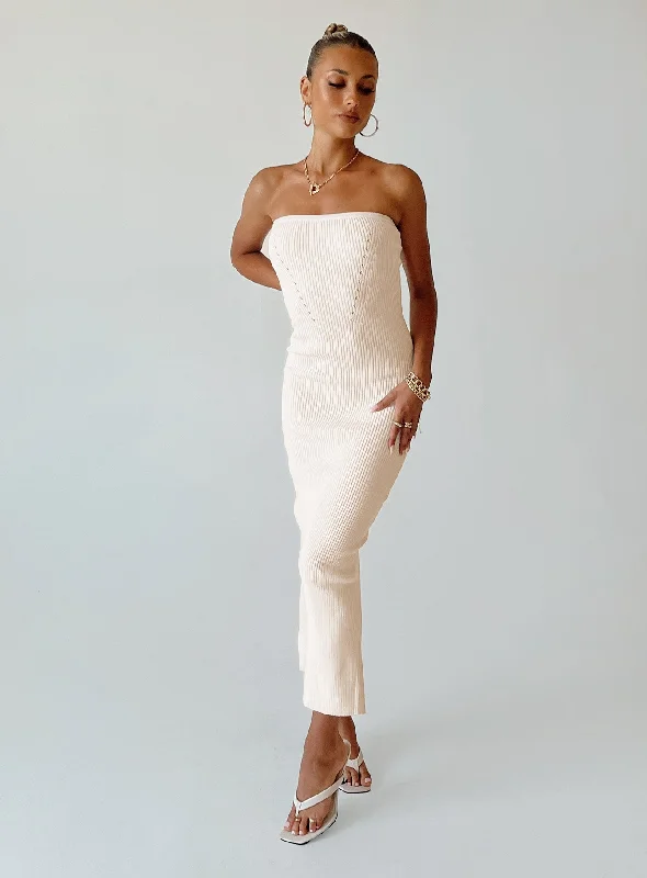  Clearance Sale, All CheapJayan Strapless Midi Dress White