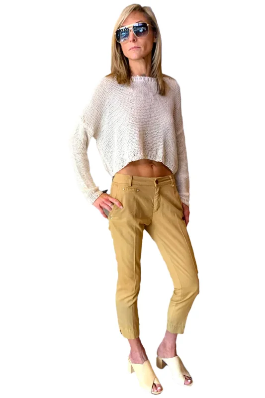  Women's Festive AttireJacqueline Capri Pants - Yellow