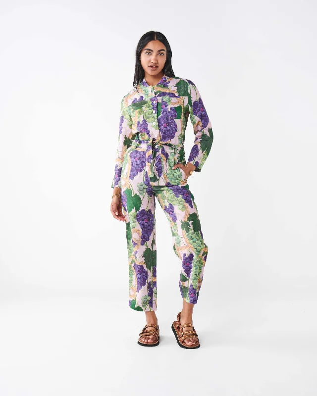  Women's Party OutfitThe Vine Linen Long Sleeve Jumpsuit